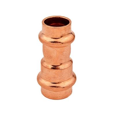 China Plumbing Water Eco Friendly Wholesale EN1254 Hydraunic Quick Reducing Coupling Press Fittings Copper for sale