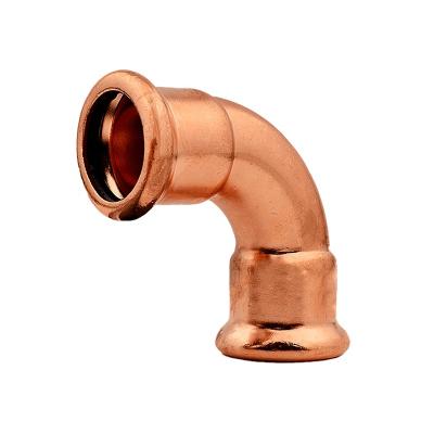 China Plumbing Water Custom WRAS M Profile 90 Degree Elbow Propress Fittings Copper for Plumbing and Gas for sale