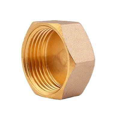 China Best Sale Female Thread Stop End Hat Brass Compression Pex Fittings for Copper Pipes Equal/Reducing for sale