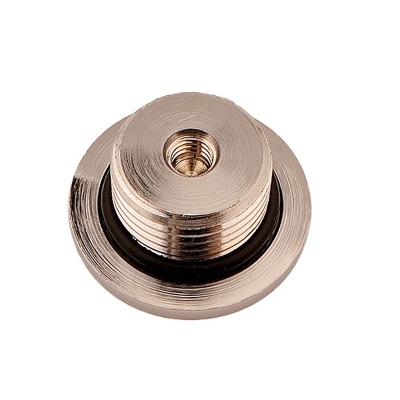 China Factory Custom Brass Pipe Fittings Male Threaded Screw Stop End Hat Inside Hexagonal Head Stop Brass Plug Equal/Reducing for sale