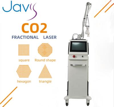 China CO2 laser skin whitening resurfacing partial head scanner partial head co2 galvo laser machine for sale