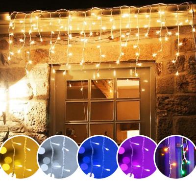 China AC 220V LED Curtain Light 3500K (Warm White) Christmas circuitry design for sale