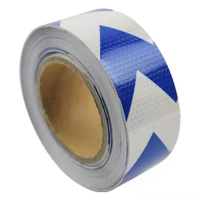 China Untearable Safety Micro Reflective Retro Light Infrared Reflective Truck Vehicle Prism Tape for sale