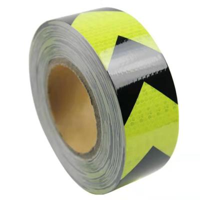 China Tearable Reflective Film Super High Intensity Reflective Road Vehicle Truck Traffic Safety Tape Sticker for sale