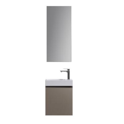 China Eco-friendly 460mm Asian Style AXW 2021 Small Size Wall Mounted Bathroom Vanity Cabinet for sale