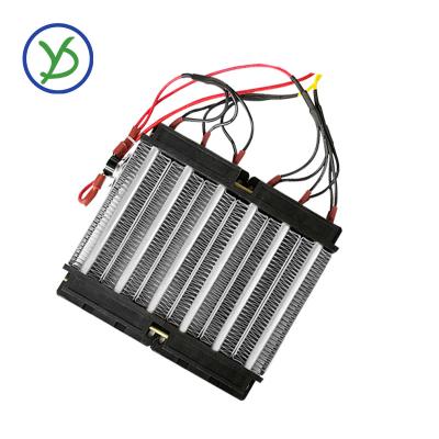 China Hotels PTC Air Heater 220v 1500w Ceramic Electric Heating Element 140*152mm for sale