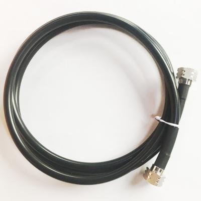 China Copper RF Cable Assembly For LMR400 Coaxial Cable 200cm With Both End 4.3-10 Male Connector for sale