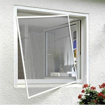 China Mesh Screen Heavy Fabric Screen Summer Anti Mosquito&Fly Frame Screen Window Insect Net Modern Magnetic Full Curtains Door for sale