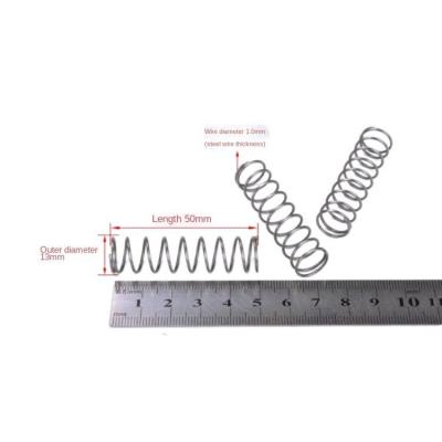 China Powerful Small Cylinder Compression Pressure Coil 1000mm Hardware Exhaust Garage Door Extension Spring for sale