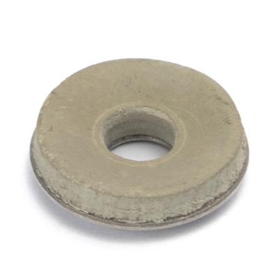 China Lock 304 316 Pressure Bonded Rubber Steel Square Flat Spring Washer, Hex Head Screw With Flat Washer for sale