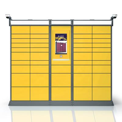 China HomTR Stainless Steel Metal Locker Cabinet qr code Phone Package Gym Filling Magnetic Locker for sale