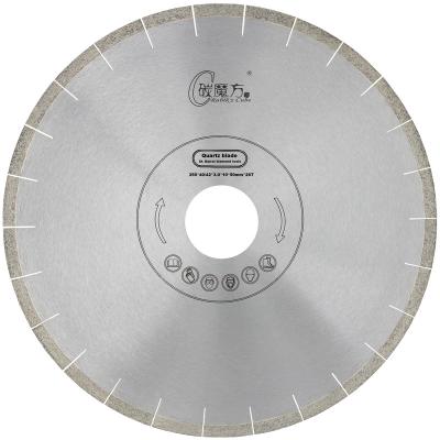 China Fast cutting speed; no chipping; high quality cut low noise Quartz Diamond Saw Blade for sale