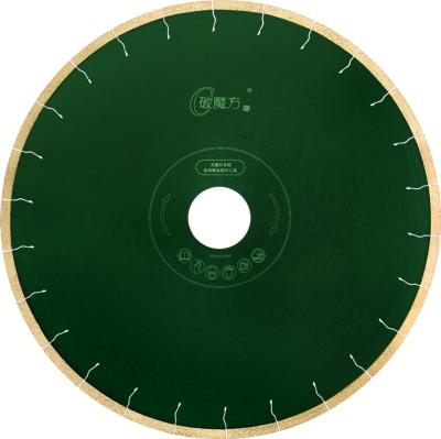 China Fast cutting speed; no chipping; high quality hot sale 14 inch 350mm S slot low noise non chipping non marble cut diamond saw blade for sale