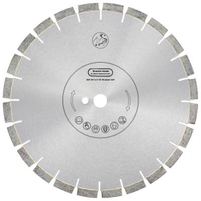 China Excellent Shaprness Durable 350mm High Performance 14inch Stone Cutting Diamond Circular Saw Blade For Cutting Granite for sale