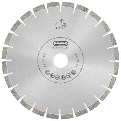 China Fast cutting speed; no chipping; 14 Inch 350mm Factory Supplier Low Noise High Quality Granite Cutting Segmented Diamond Circular Saw Blade for sale