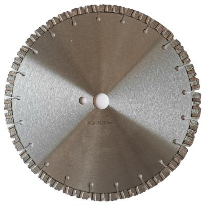 China Laser Welding 300mm 12 Inch Laser Welding Diamond Saw Cutter For Reinforced Concrete Cutting for sale