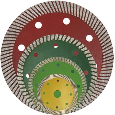 China Fast cutting speed; no chipping; Small Low Noise Dry Cutting Granite Saw Blade Disc for sale