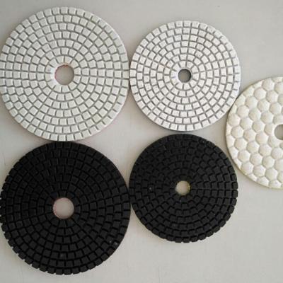 China High Efficiency 3inch 4inch 5inch Wet / Dry Polish Pads For Granite Or Marble Or Concrete Board for sale