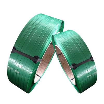 China Packing Machine Polyester Strapping Belt Used For Steel Fiber Brick for sale