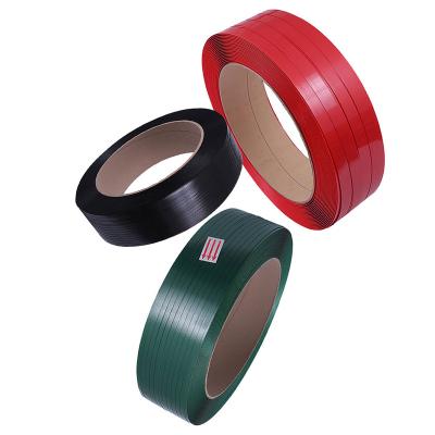 China Machine Packing Customized Color Packing Strap Pet Strapping For Glass Foil for sale