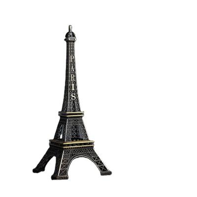 China Europe Eiffel Tower Trinkets Bookshelf Desk Decoration Modern Home Accessories for sale