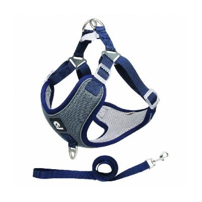 China Reflective Outdoor Adventure Vest Dog Harness With Leash for sale