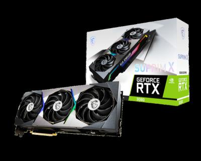 China Exclusive GeForce RTX 3080 SUPRIM X 12G LHR Desktop International High-end Esports Graphics Card Graphics Card for sale