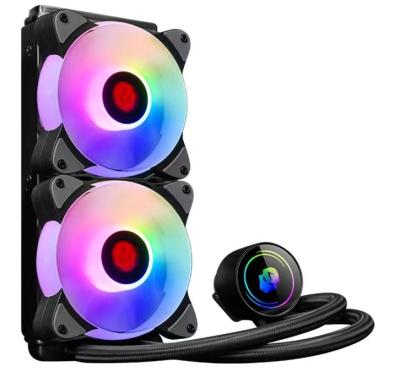 China Computer Case CPU Water Cooling CPU Cooler Water Cooling CPU Cooler 240mm ARGB Aura Sync Liquid for sale