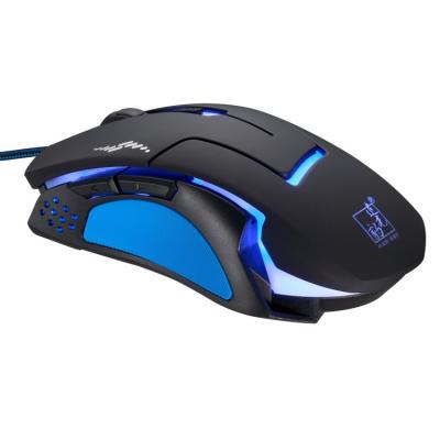 China Gaming New Design T7 RGB Gaming Style Wired Mouse Waterproof Both Hands USB Backlight Optical Mouse for sale