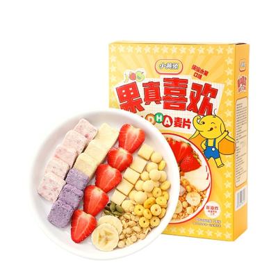 China Wholesale High Quality Low Fat Mixed Fruit Flavor Healthy And Nutritious Oatmeal for sale