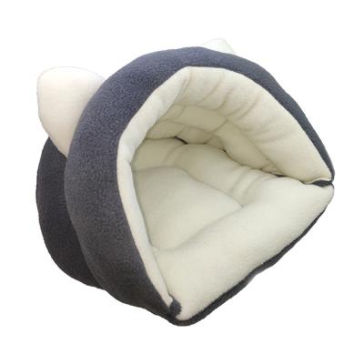 China Breathable Soft And Comfortable Rabbit Ear Plush Antiskid Machine Washable Pet Sofa Bed for sale