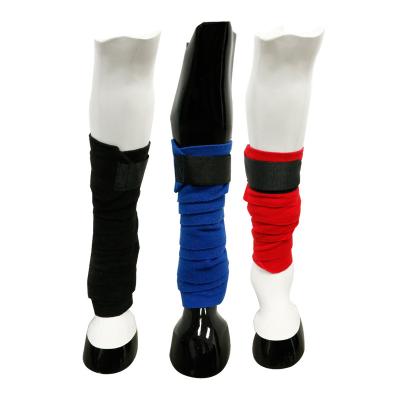 China Fleece Professional Custom Design Size Color Bandage For Red Horse Leg Fleece Bandage for sale