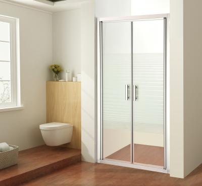 China 2.6ftx2.6ftx6.2ft Frameless Corner Entry Shower Enclosure 6mm for sale