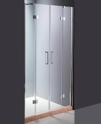 China Aluminum Frame 6mm Corner Shower Unit And Tray Sliding for sale