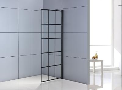 Chine Portes en verre de glissement en aluminium de douche de salle de bains de cadre 6mm à vendre