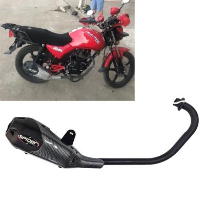 China Stainlsess Steel DY150 Motorcycle Spare Parts Engine Body OEM System Exhaust Pipe for sale