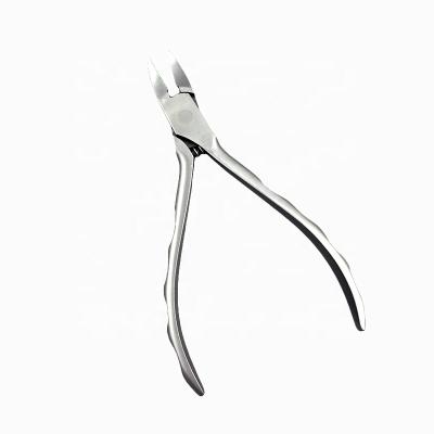 China Extremely Sharp Spring Nail Scissors Jaw Cuticle Trimmer Scissors Stainless Steel Nail Clipper Cutter Remover Pedicure Manicure Tool Cuticle Nippers for sale