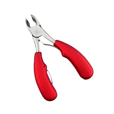 China Spring Nail Scissors Precision Toenail Clipper Tool Premium Inveterate Toenail Cuticle Remover Trimmer and Thick Toenails Nail Foot Cuticle Nipper for sale