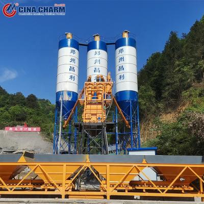 China Construction Projects HZS250 High Performance Concrete Batching Plants Fixed Mixer Mixer Aggregate Concrete Cement Mixing Plant for sale