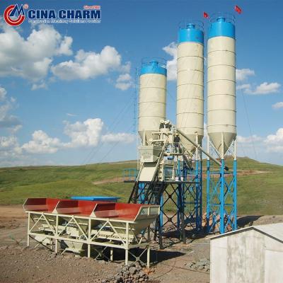 China Construction Projects Hot Sale Germany Concrete Batching Plant With Mixer Price for sale