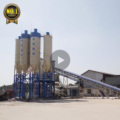 China HZS120 Building Industry Manufacturer Automatic Supply Computer Control Automatic Stationary Concrete Mixing Plant for sale