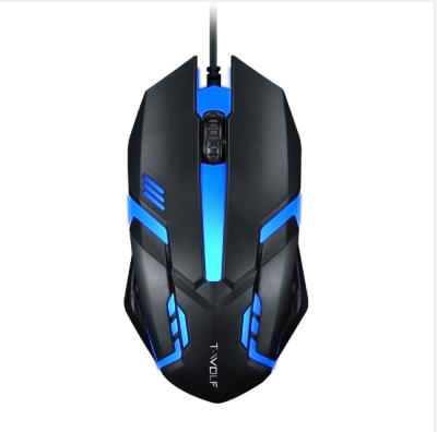 China 3D 2.4G Optical Adjustable Computer Mouse 1600 DPI RGB Gaming Mouse A2 Rechargeable Wireless Mouse for sale