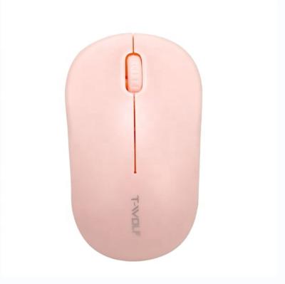 China 2.4G Computer Mouse 1600 DPI RGB Slim Adjustable Optical Wireless Gaming Mouse Rechargeable Wireless Mouse for sale