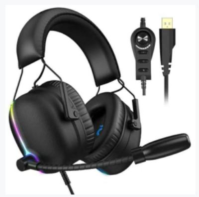 China Best Selling Stereo Headband PC Headset Gaming Headset Earphone With MIC LED Light Auriculares Gamer for sale