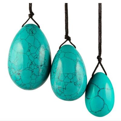 China All the World Lover Turquoise Yoni Eggs and Beads for Kegel Exercise for sale