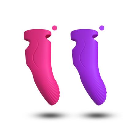 China Hot Sale Finger Vibrator Amazon Thumb Bullet Vibrator Clit Massager for sale