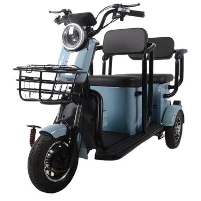 China Hot Selling Adult Electric Bicycles Three Wheel Passenger Bike Electric Tricycles 3 Wheels for sale