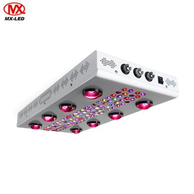 China Seed Starting 12 Bands Full Spectrum Double LED Chip Grow Light Dimmable for sale