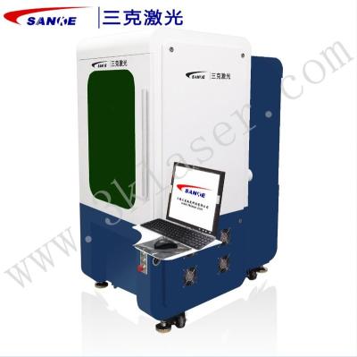 China Laser Marking 3D Fiber Laser Marking Machine For Metal And Nonmetal 100W 1064nm XYZ Three-axis Dynamic Focus for sale