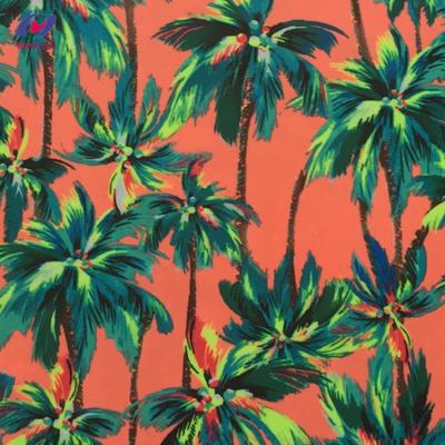 China Stretch 4 Way Stretch 80% 20% Nylon Spandex Fabric For Swimwear , Printed Swimwear Fabric for sale